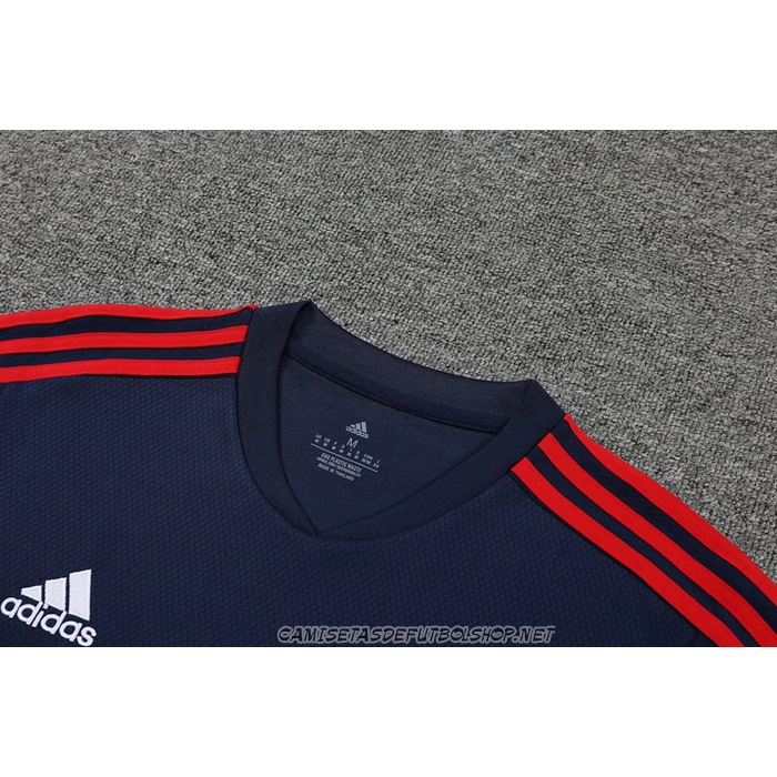 Chandal del Arsenal 22-23 Manga Corta Azul - Pantalon Corto